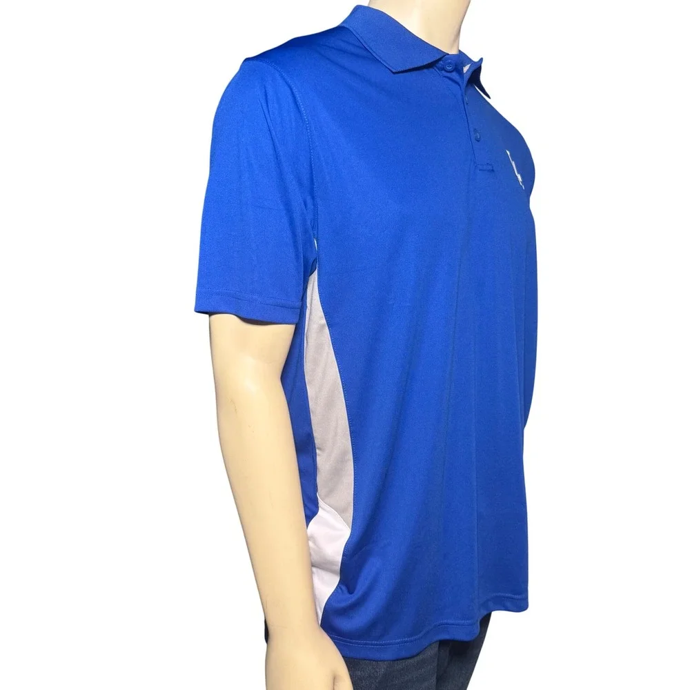 Fanatics Los Angeles Dodgers MLB Polo Shirt Mens Large Blue Performance 3A59 - Picture 2 of 9